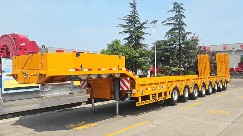 8 axles lowbed trailer manufacturer 8 axles lowbed trailer manufacturer