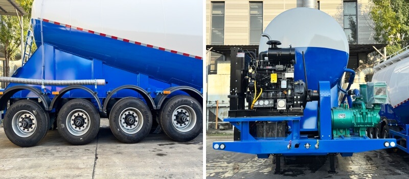 cement tank trailer cement tank trailer