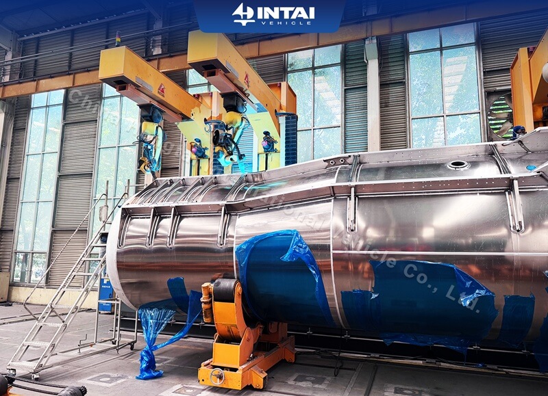 intai vehicle aluminum tanker factory