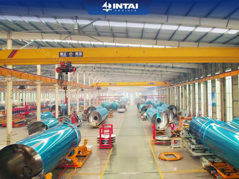 INTAI Vehicle Aluminum tanker factory Factory