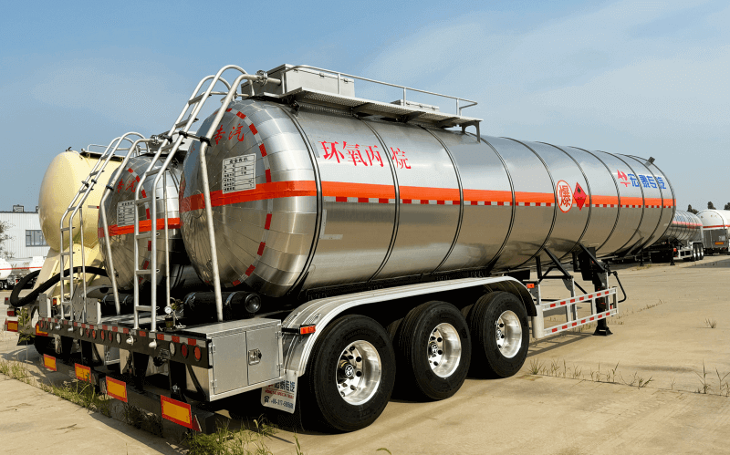 Ethylene oxide tank trailer