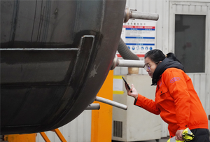 Aluminum Tank Semi Trailer welding workshop