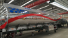 Aluminum Semi-Trailer Fuel Tank 42000L Oil