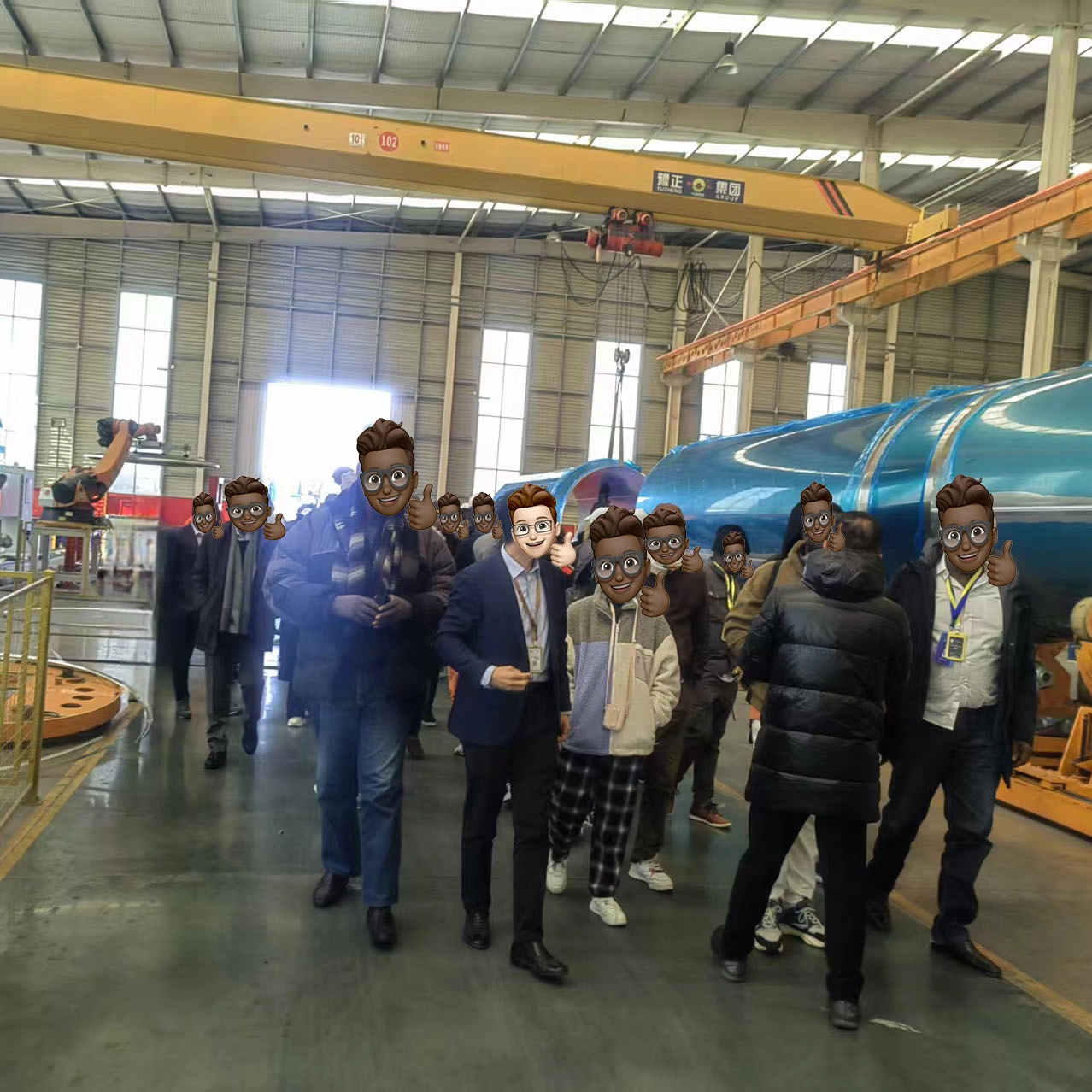 African Hazardous Goods Transport Association Visits Factory