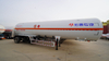 Tri-Axle 25000L LNG Tanker Trailer for Gas Transport