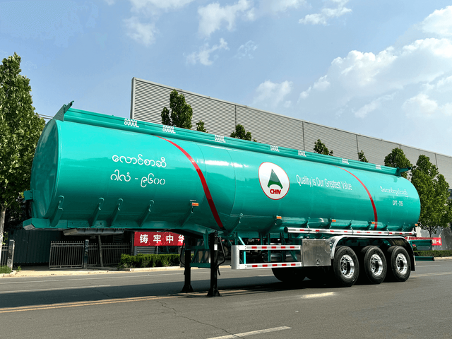 50000 Liters Aluminum Tank Trailer For Sale