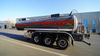 Hazardous chemical Tanker Trailer Carbon steel with 3 Axle