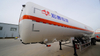 Tri-Axle 25000L LNG Tanker Trailer for Gas Transport