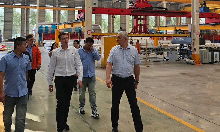 Mexican customers come to Hongtai Group to inspect goods