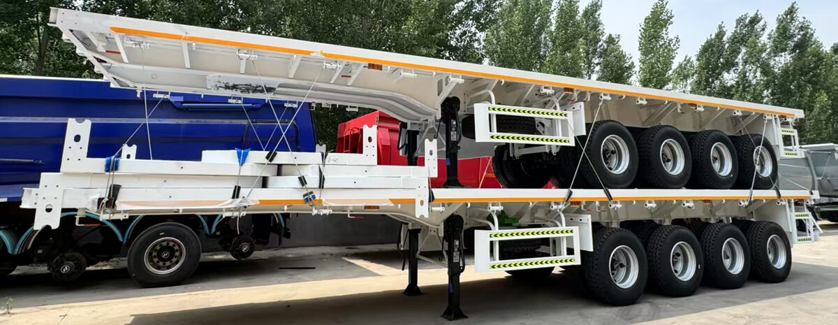 container semi trailer price