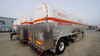 Tri-Axle 25000L LNG Tanker Trailer for Gas Transport