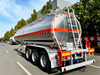 9000 Gallons Aluminum Tank Trailer For Sale in Ecuador