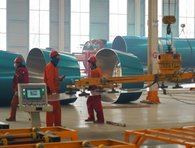 CNC Coiling Machine at Manufacturing Facility