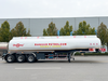 Tri-Axles Diesel Oil 45000 Liters Gasoline Tank Truck Trailer