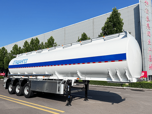 3 Axle Diesel Aluminum Tanker Trailer